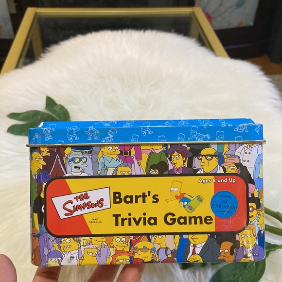 The Simpsons Bart's Trivia Game Collectible Bart Simpson Tin - Picture 6 of 15